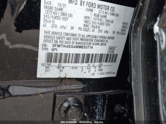3FMTK4SX4MME03714 Ford Mustang Mach-e Gt