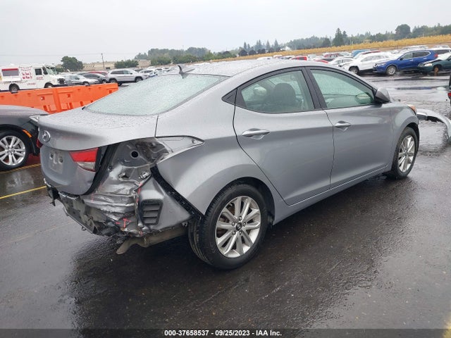 Hyundai ELANTRA SE 2014 KMHDH4AEXEU097280 Image 4