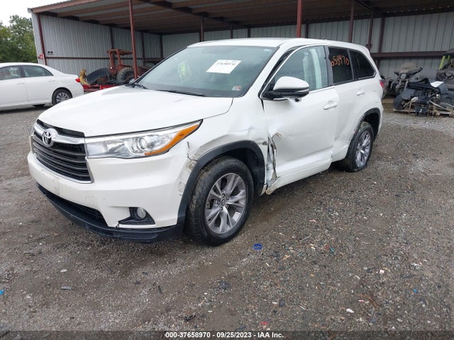 Toyota Highlander Le 2016 5TDZKRFH7GS155395 Image 2