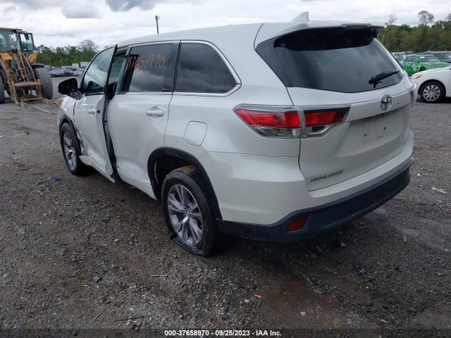 Toyota Highlander Le 2016 5TDZKRFH7GS155395 Image 9