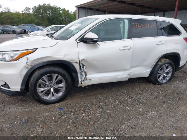 Toyota Highlander Le 2016 5TDZKRFH7GS155395 Image 12