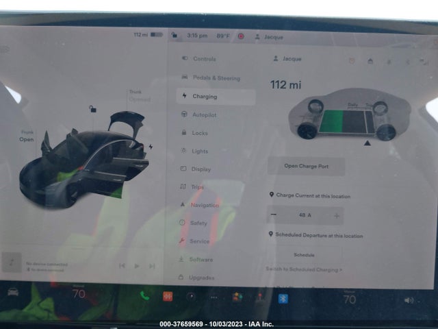 Tesla Model 3 Long Range/performance 2019 5YJ3E1EB3KF208621 Image 17