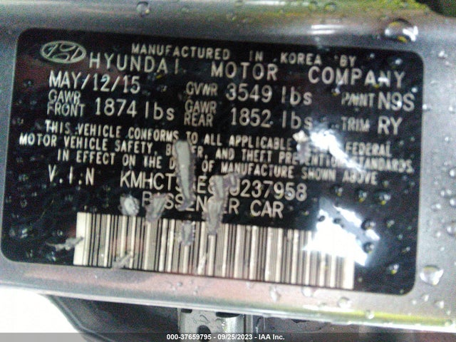 Hyundai ACCENT SE 2016 KMHCT5AE8GU237958 Image 9