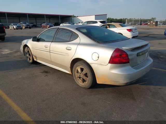 2008 PONTIAC GRAND PRIX VIN: 2G2WP552581100161