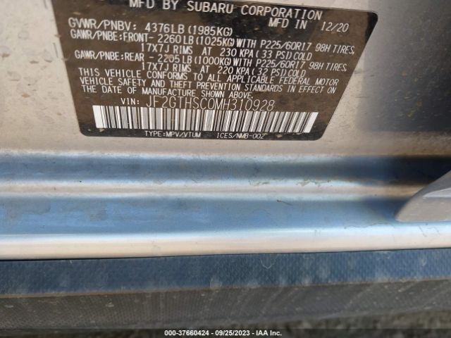 JF2GTHSC0MH310928 Subaru Crosstrek Sport