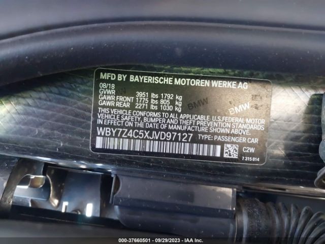 2018 BMW I3 WBY7Z4C5XJVD97127 Photo 8