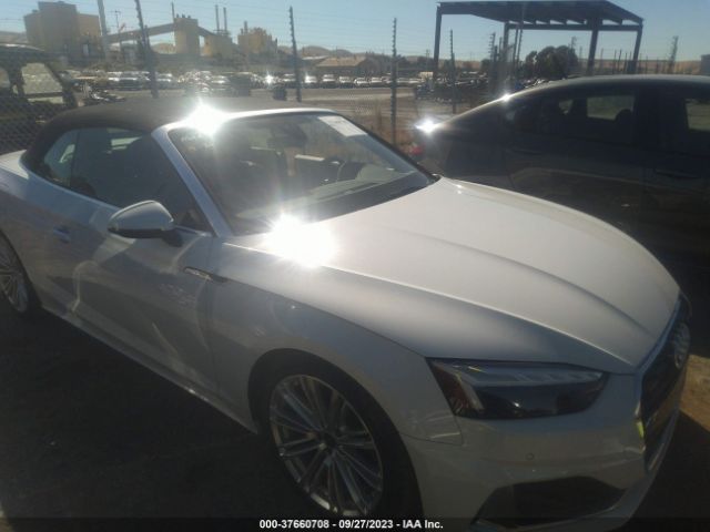 2022 AUDI A5 CABRIOLET WAUWAGF55NN008430