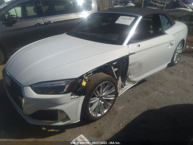 2022 AUDI A5 CABRIOLET WAUWAGF55NN008430 Photo 1