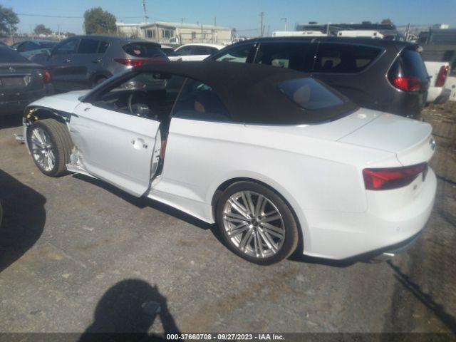 2022 AUDI A5 CABRIOLET WAUWAGF55NN008430 Photo 2