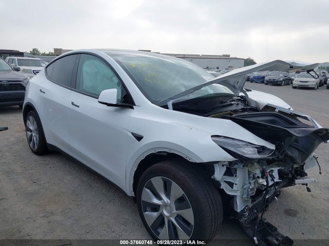 2021 TESLA MODEL Y LONG RANGE VIN: 5YJYGDEE0MF086525