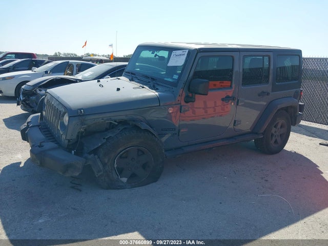2014 JEEP WRANGLER UNLIMITED SPORT VIN: 1C4BJWDGXEL149442