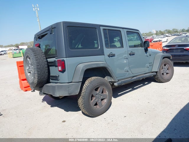 2014 JEEP WRANGLER UNLIMITED SPORT VIN: 1C4BJWDGXEL149442