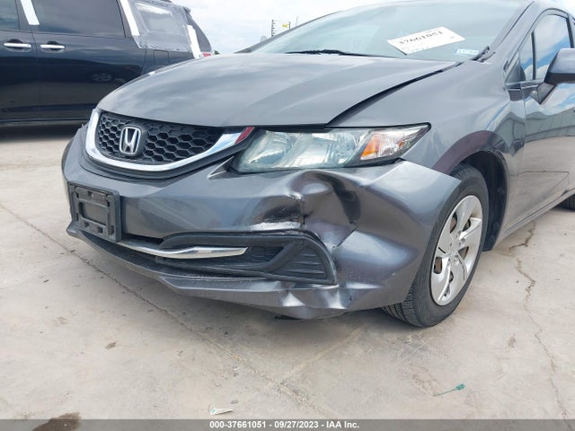 2013 HONDA CIVIC SDN LX VIN: 2HGFB2F51DH589517