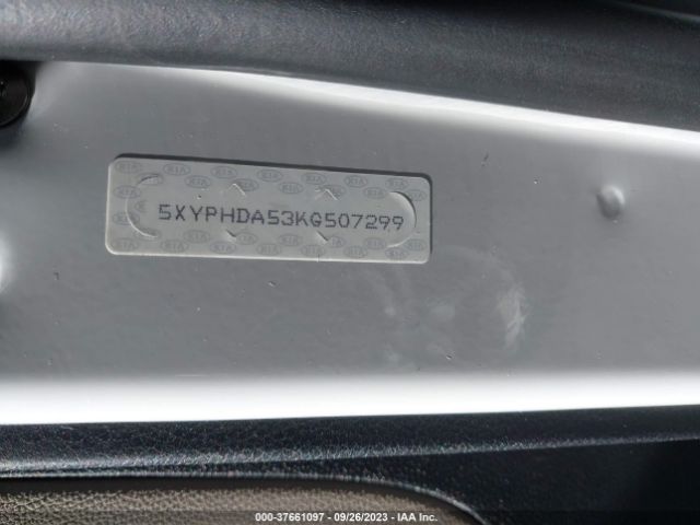 5XYPHDA53KG507299 KIA Sorento Ex V6