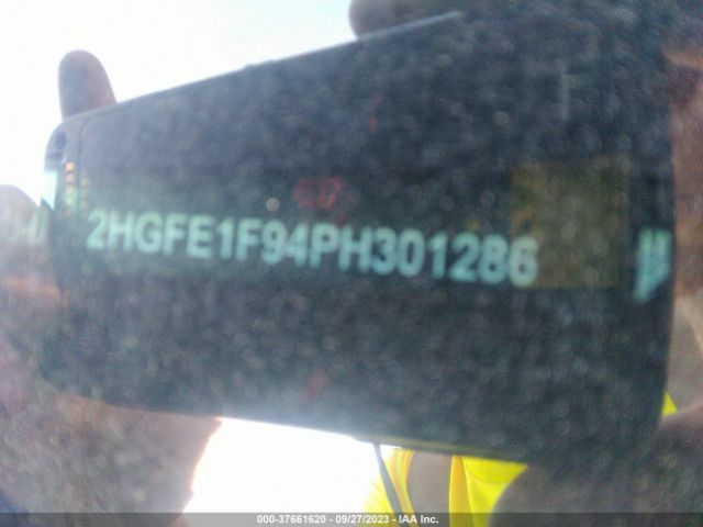 2HGFE1F94PH301286 Honda Civic Sedan Touring