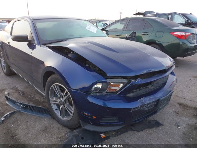 2012 FORD MUSTANG V6 VIN: 1ZVBP8AM0C5278468