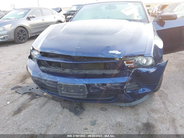 2012 FORD MUSTANG V6 VIN: 1ZVBP8AM0C5278468