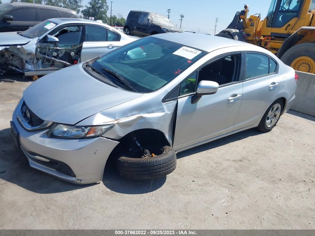 Honda Civic Sedan Lx 2015 2HGFB2F55FH512698 Image 2