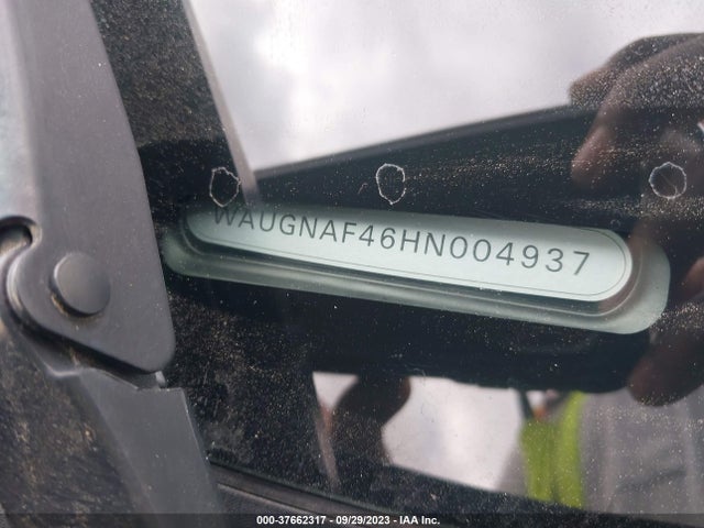 WAUGNAF46HN004937 Audi A4 PREMIUM