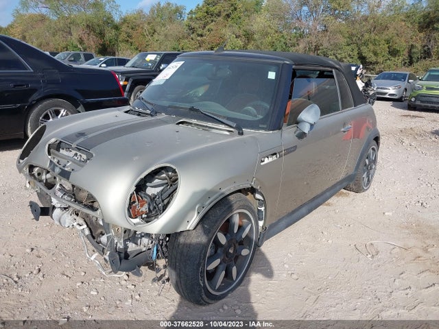 2008 MINI COOPER CONVERTIBLE S VIN: WMWRH33528TL97470