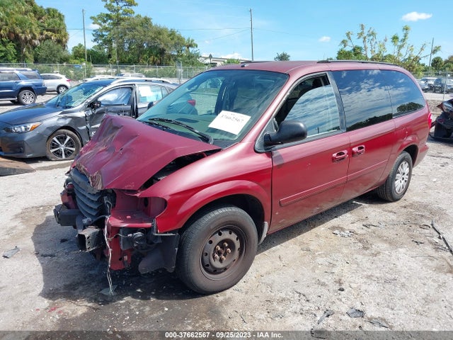 2007 CHRYSLER TOWN & COUNTRY LWB LX VIN: 2A4GP44R27R242776