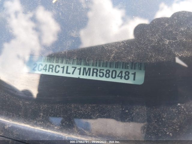 2C4RC1L71MR580481 Chrysler Pacifica Hybrid Touring L