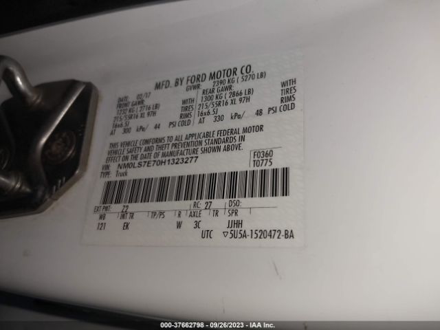2017 FORD TRANSIT CONNECT VAN NM0LS7E70H1323277 Photo 8