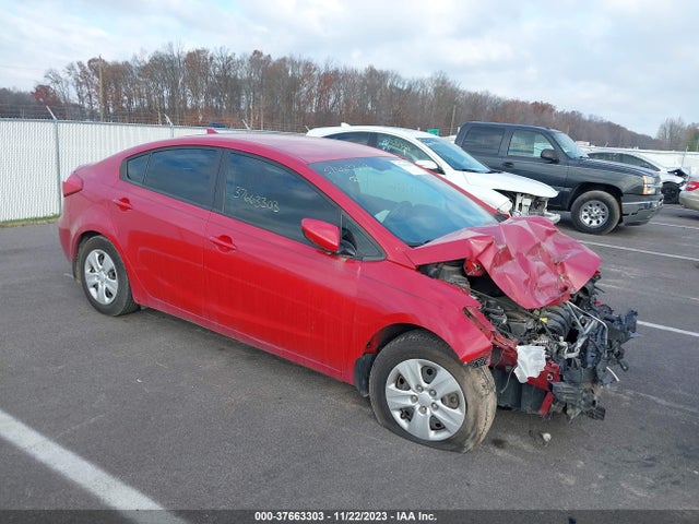 2016 KIA FORTE LX VIN: KNAFK4A64G5600948