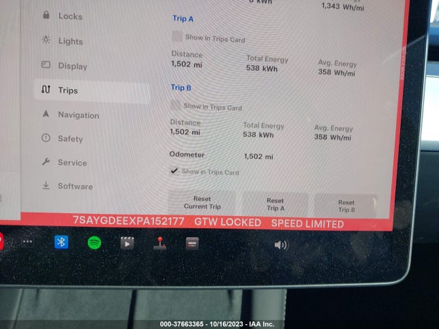 7SAYGDEEXPA152177 Tesla Model Y Long Range