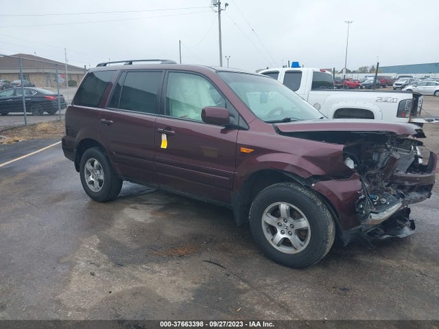 2008 HONDA PILOT EX-L VIN: 5FNYF18508B042995