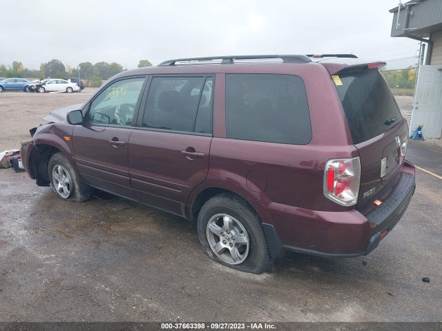 2008 HONDA PILOT EX-L VIN: 5FNYF18508B042995