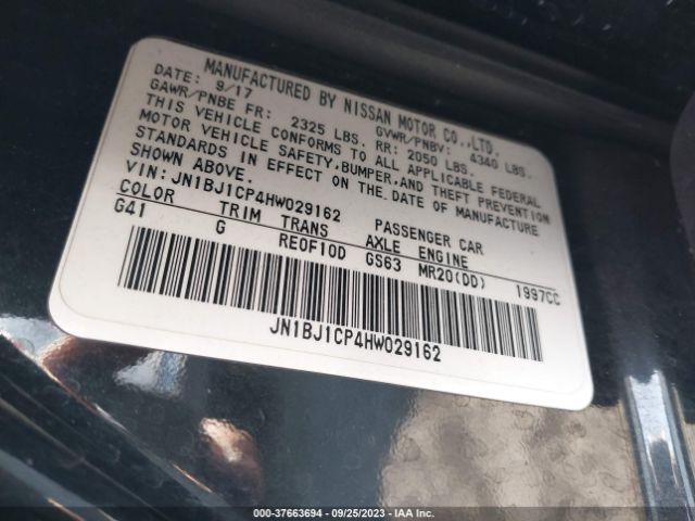 JN1BJ1CP4HW029162 Nissan Rogue Sport Sv