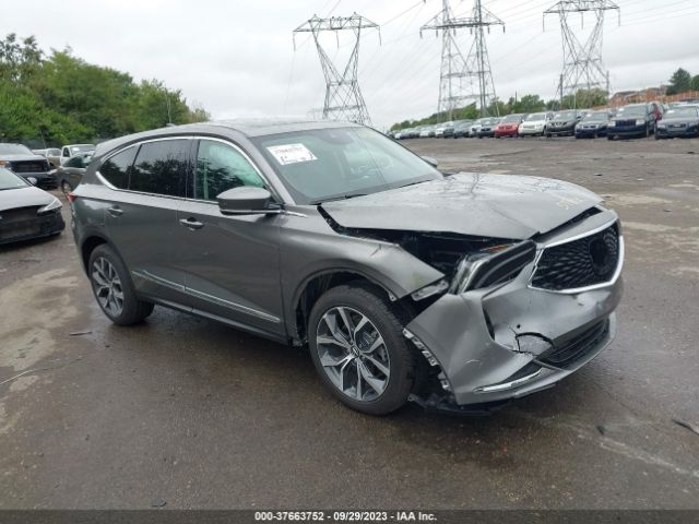 Auction sale of the 2023 Acura Mdx Technology Package, vin: 5J8YE1H47PL039616, lot number: 37663752
