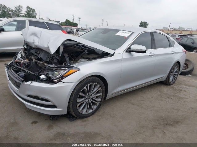 Genesis G80 3.8l 2017 KMHGN4JE9HU209979 Image 2