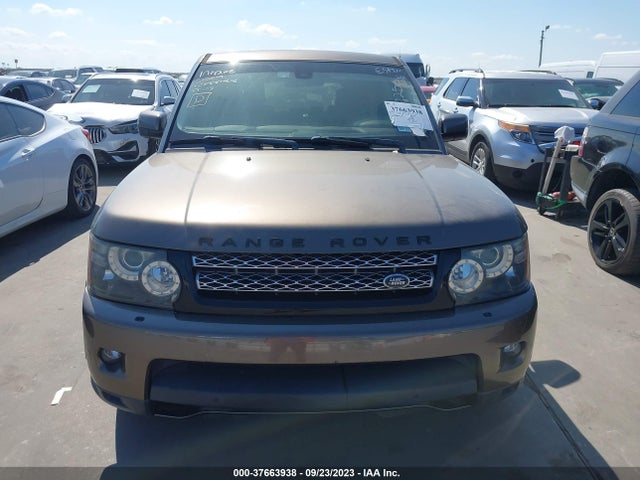 2012 LAND ROVER RANGE ROVER SPORT HSE VIN: SALSK2D4XCA759256