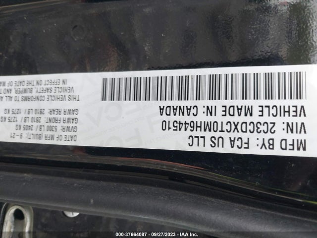 Dodge Charger R/t Rwd 2021 2C3CDXCT0MH644510 Image 9