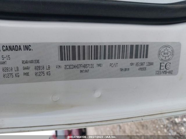 2C3CDXHG7FH857131 Dodge Charger Sxt