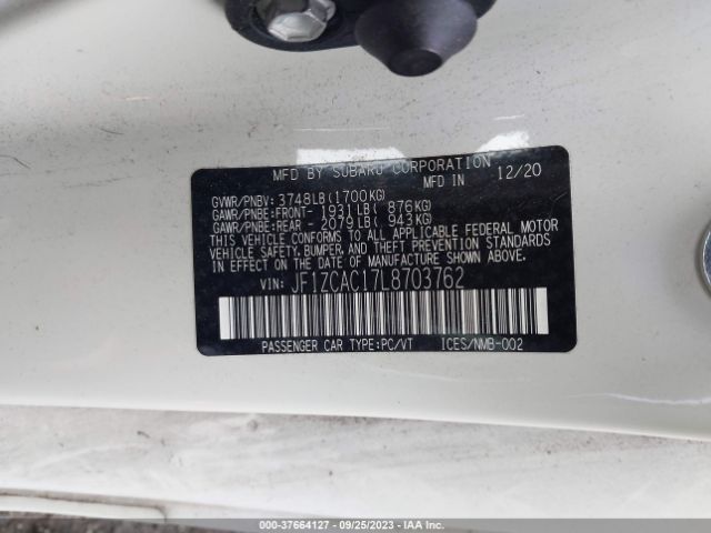 JF1ZCAC17L8703762 Subaru Brz Limited