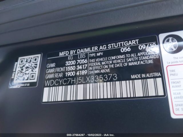 WDCYC7HJ5LX335373 Mercedes-Benz G-class Amg G 63