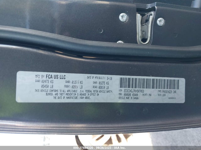 Dodge Charger Scat Pack 2019 2C3CDXGJ7KH507053 Image 9