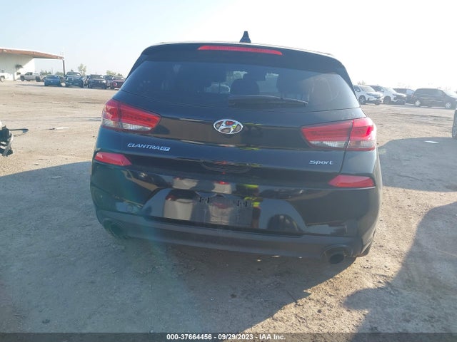 2018 HYUNDAI ELANTRA GT SPORT VIN: KMHH55LC2JU080396