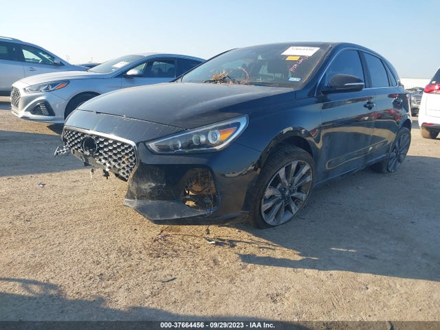 2018 HYUNDAI ELANTRA GT SPORT VIN: KMHH55LC2JU080396