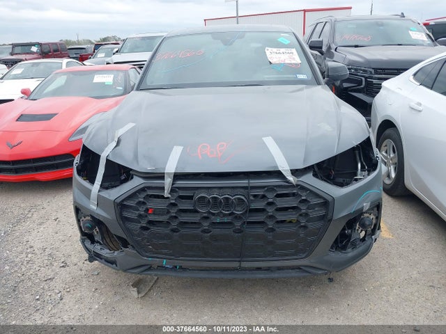 2022 AUDI SQ5 SPORTBACK PREMIUM PLUS VIN: WA124AFY2N2037332
