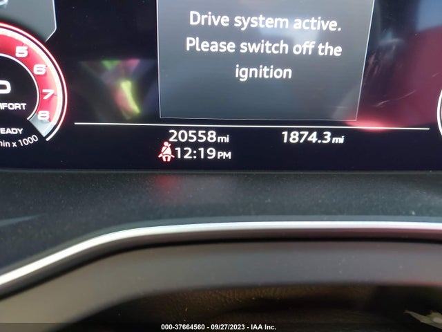 2022 AUDI SQ5 SPORTBACK PREMIUM PLUS VIN: WA124AFY2N2037332