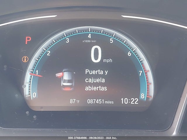 Honda Civic Sedan Ex 2017 2HGFC2F73HH519439 Image 7