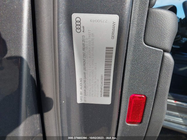 WAUENAF42JA028091 Audi A4 Premium Plus