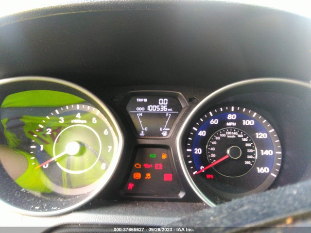 2013 HYUNDAI ELANTRA GLS VIN: 5NPDH4AE7DH295134