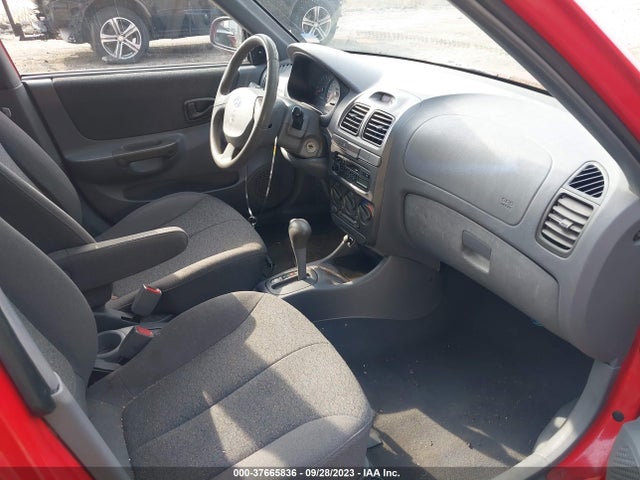 2001 HYUNDAI ACCENT GL VIN: KMHCG45C71U255785
