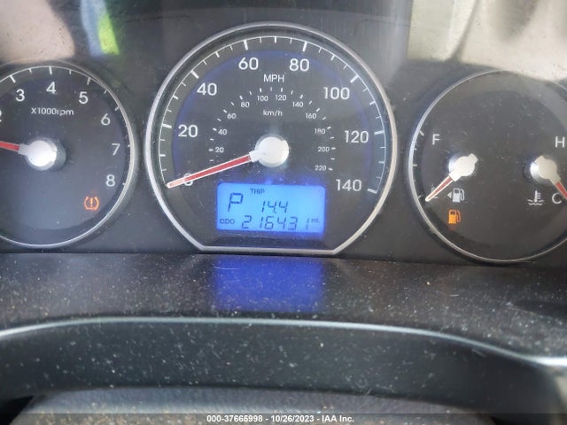 2010 HYUNDAI SANTA FE GLS VIN: 5NMSG3AB6AH336016