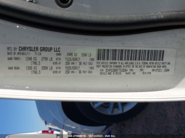 3C4PDCBB5FT518264 Dodge Journey Sxt